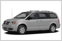 selection of SUVs or minivans